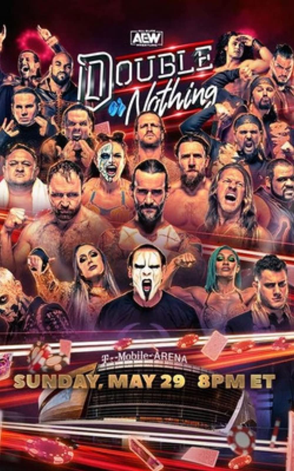 مشاهدة عرض All Elite Wrestling Double or Nothing 2022 اون لاين