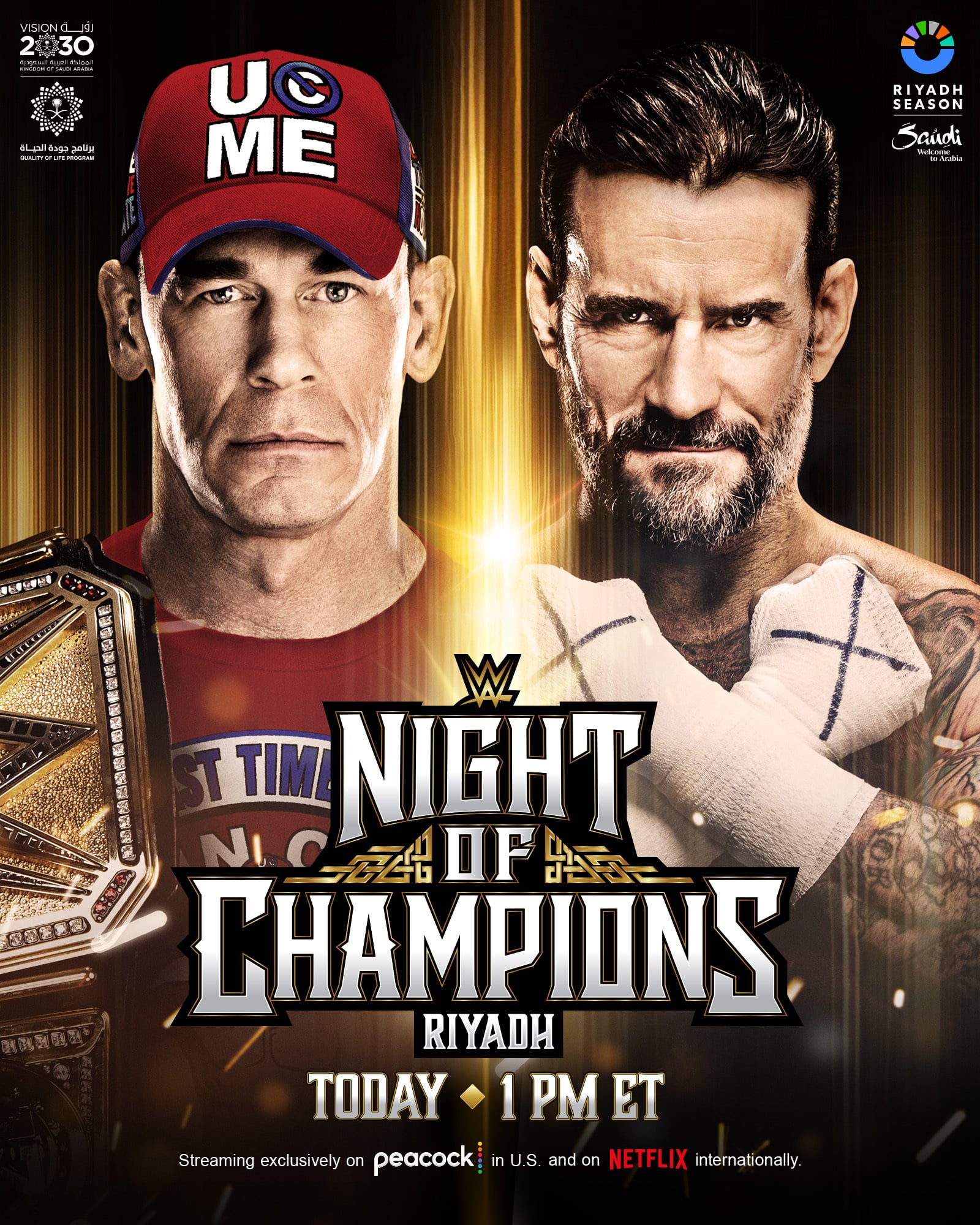 مشاهدة عرض ليلة الأبطال WWE Night Of Champions 2025 مترجم